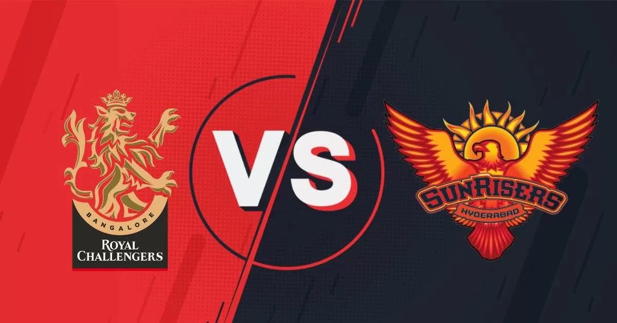 sunrisers hyderabad vs royal challengers bangalore timeline